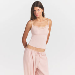 SHEER MODAL LACE CAMI | PRIMROSE