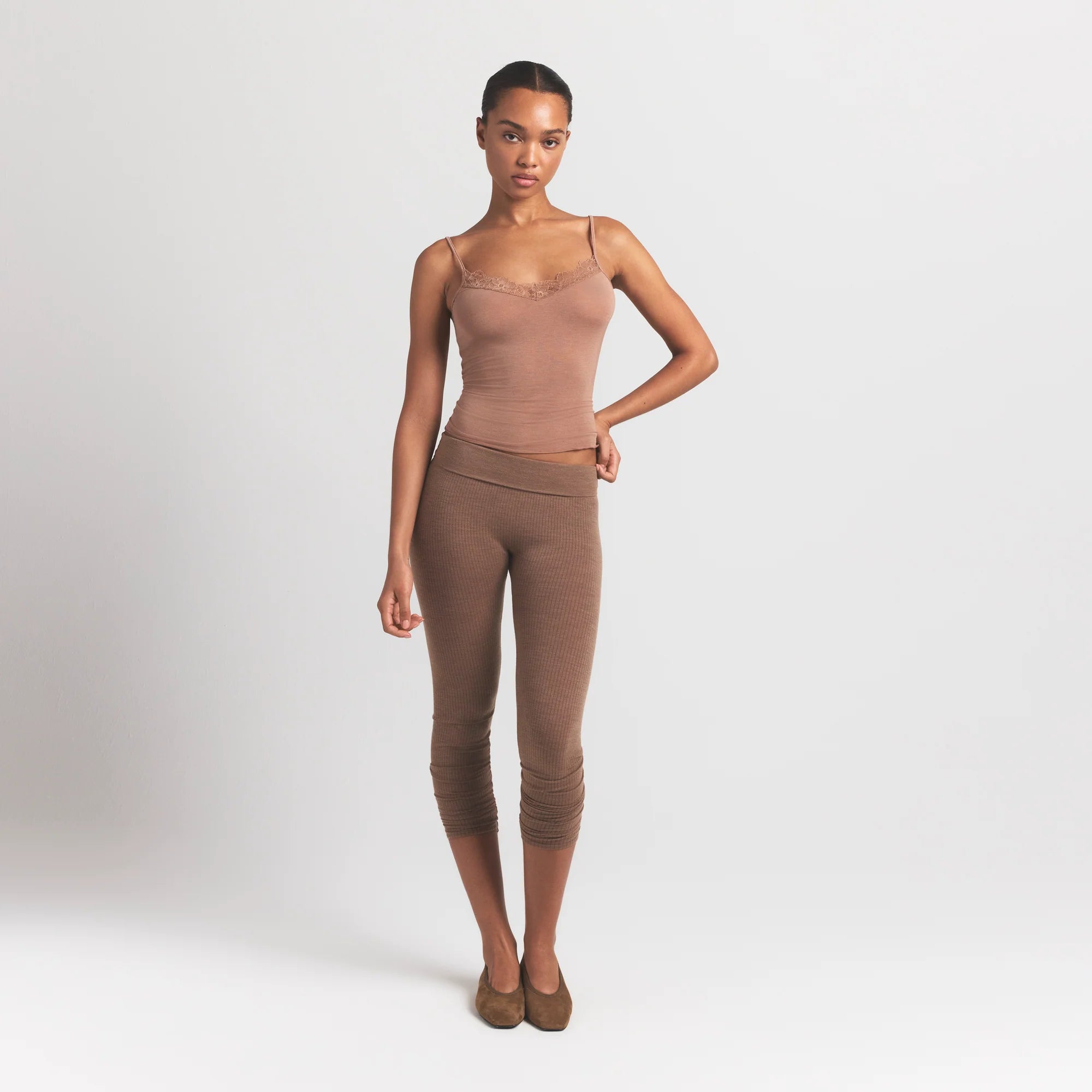 SHEER MODAL LACE CAMI | SIENNA