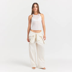 SHEER RIB TANK | SNOW