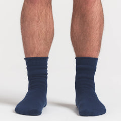 SKIMS FOR TEAM USA MENS OLYMPIC LOUNGE SOCK | NAVY