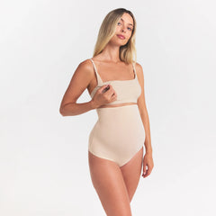 FITS EVERYBODY MATERNITY NURSING SCOOP BRALETTE | SAND