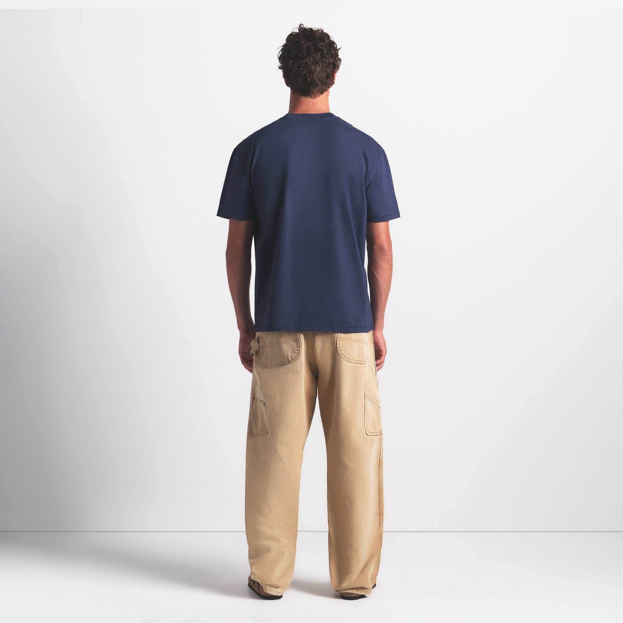 HEAVYWEIGHT COTTON MENS RELAXED T-SHIRT | DAMSON