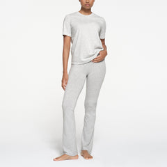 RELAXED TEES T-SHIRT | LIGHT HEATHER GREY
