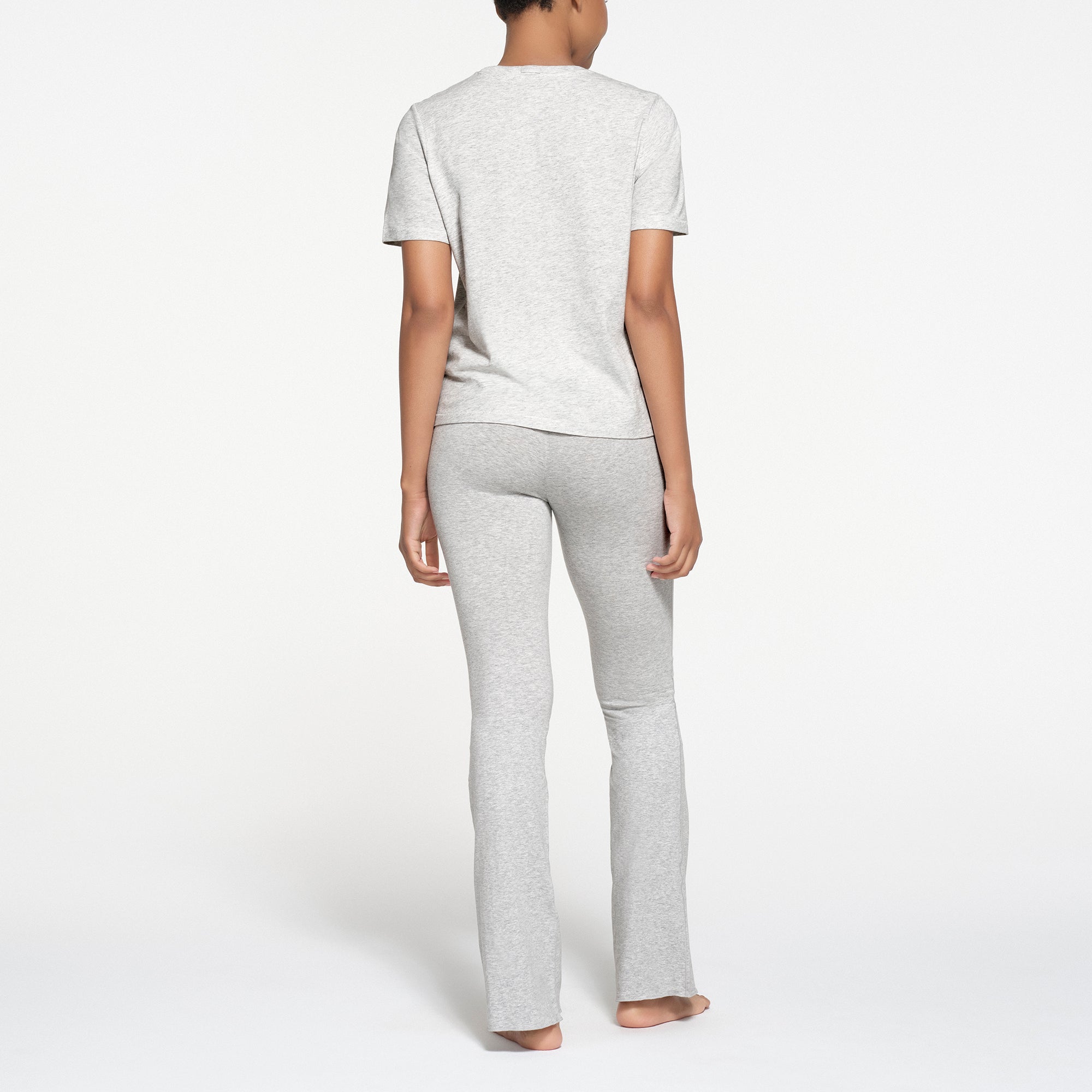 RELAXED TEES T-SHIRT | LIGHT HEATHER GREY