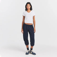 WORN IN JERSEY BABY V NECK TEE | SNOW