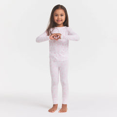 SKIMS SLEEP KIDS SLEEP SET | SNOW DELICATE FLORAL PRINT
