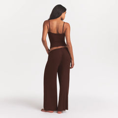 SOFT LOUNGE TANK SLEEP SET | COCOA