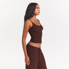 SOFT LOUNGE TANK SLEEP SET | COCOA