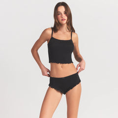 LOGO POINTELLE CAMI SLEEP SET | SOOT