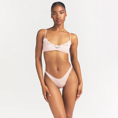 SHINE FOUNDATIONS DIPPED THONG | DUSTY PINK