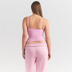FITS EVERYBODY LACE PUSH-UP CAMI | BUBBLE GUM TONAL