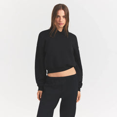 HEAVYWEIGHT FLEECE CREWNECK | ONYX