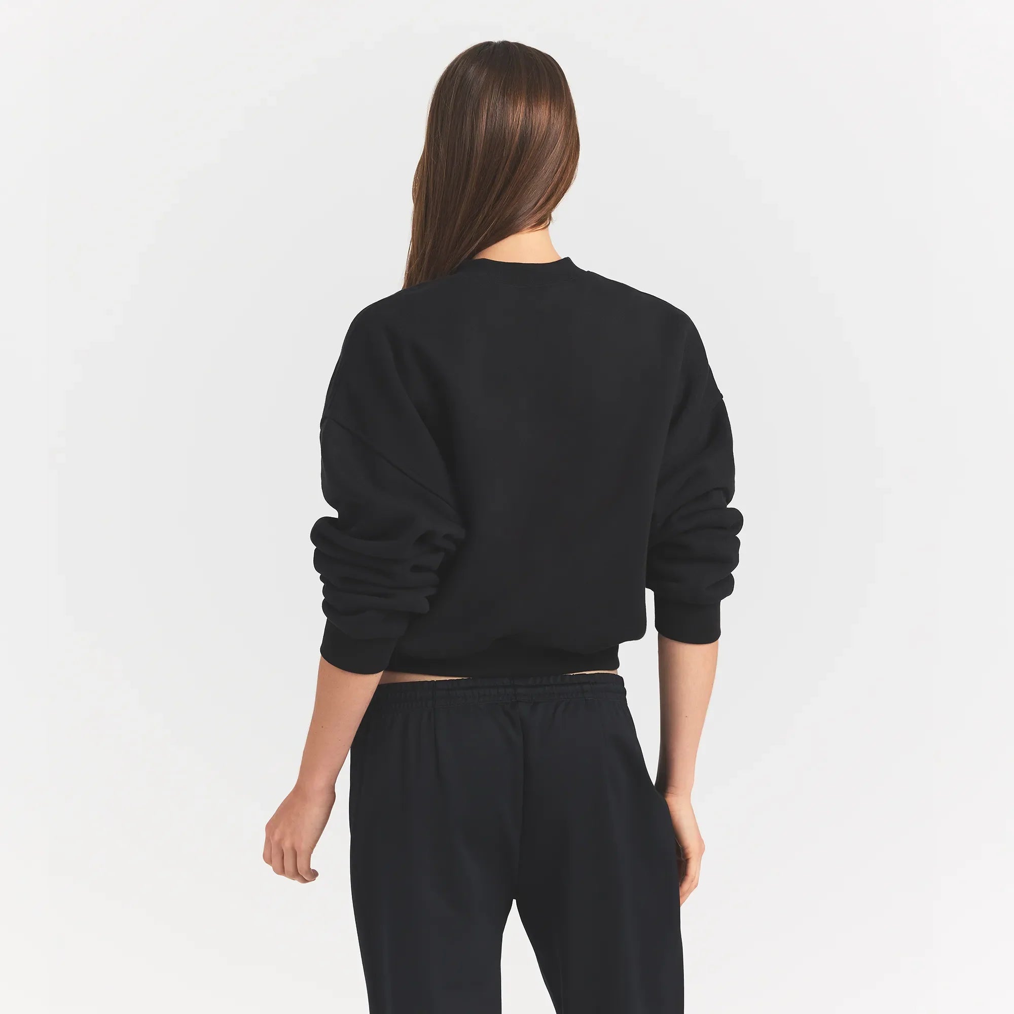 HEAVYWEIGHT FLEECE CREWNECK | ONYX