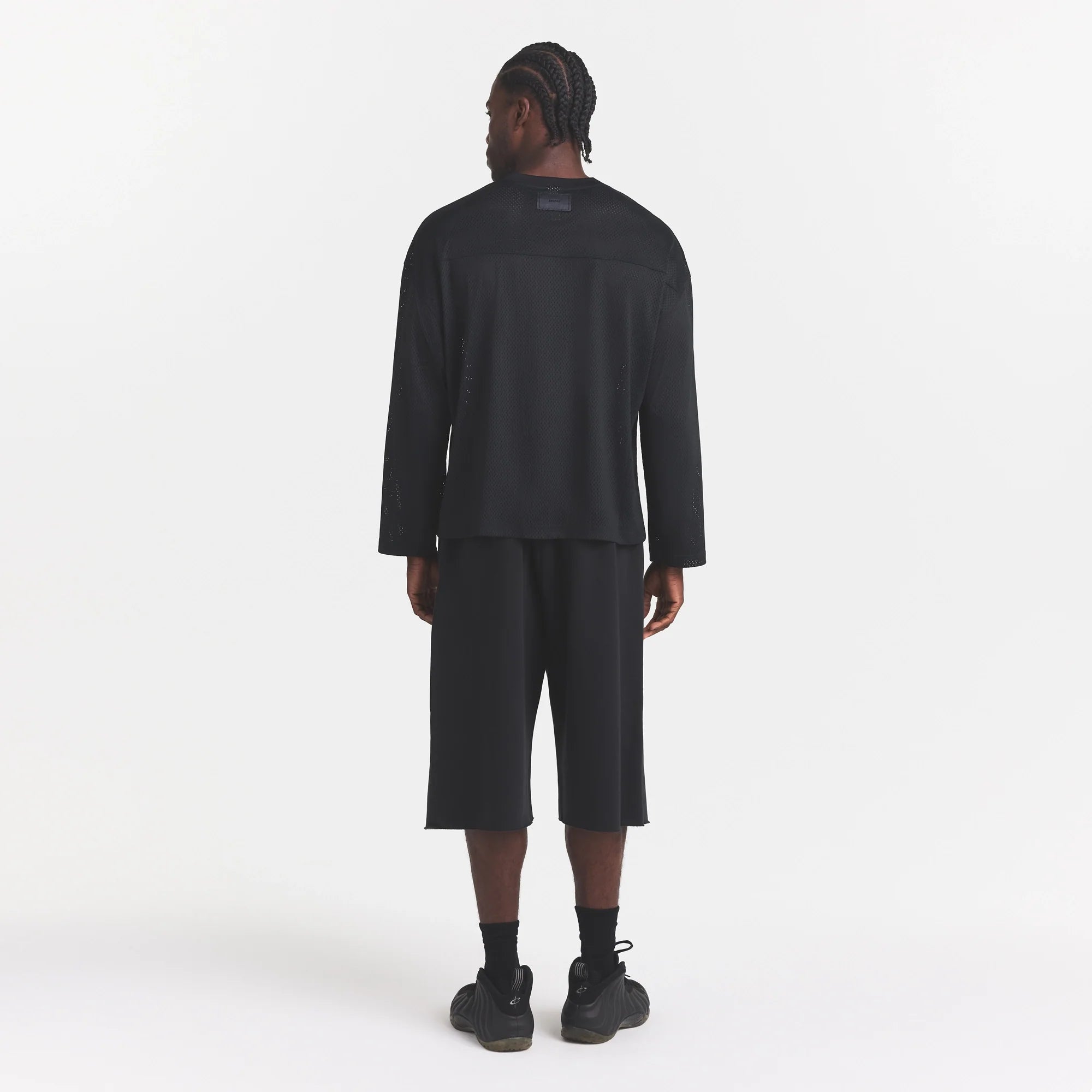 MESH APPAREL MENS LONG SLEEVE JERSEY | ONYX