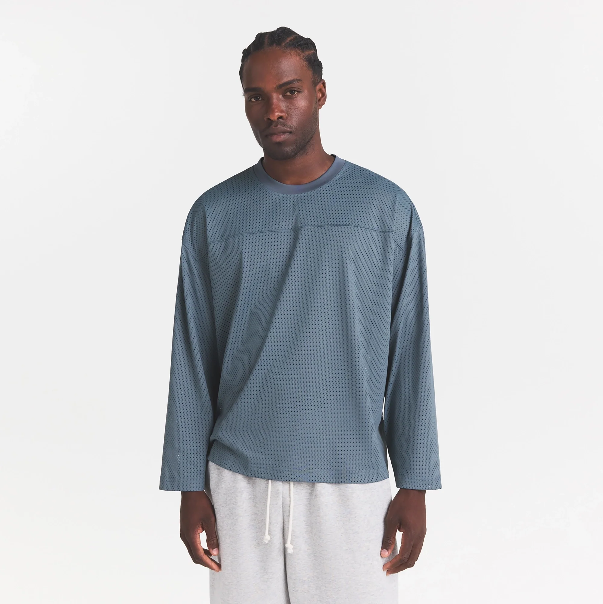 MESH APPAREL MENS LONG SLEEVE JERSEY | ZIRCON