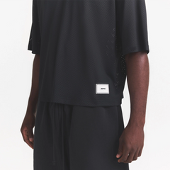 MESH APPAREL MENS CROPPED JERSEY | ONYX