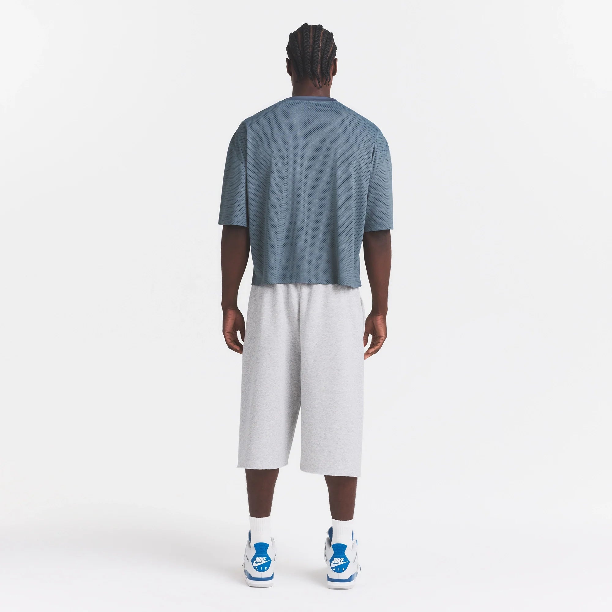 MESH APPAREL MENS CROPPED JERSEY | ZIRCON