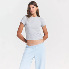 WORN IN JERSEY T-SHIRT | LIGHT HEATHER GREY