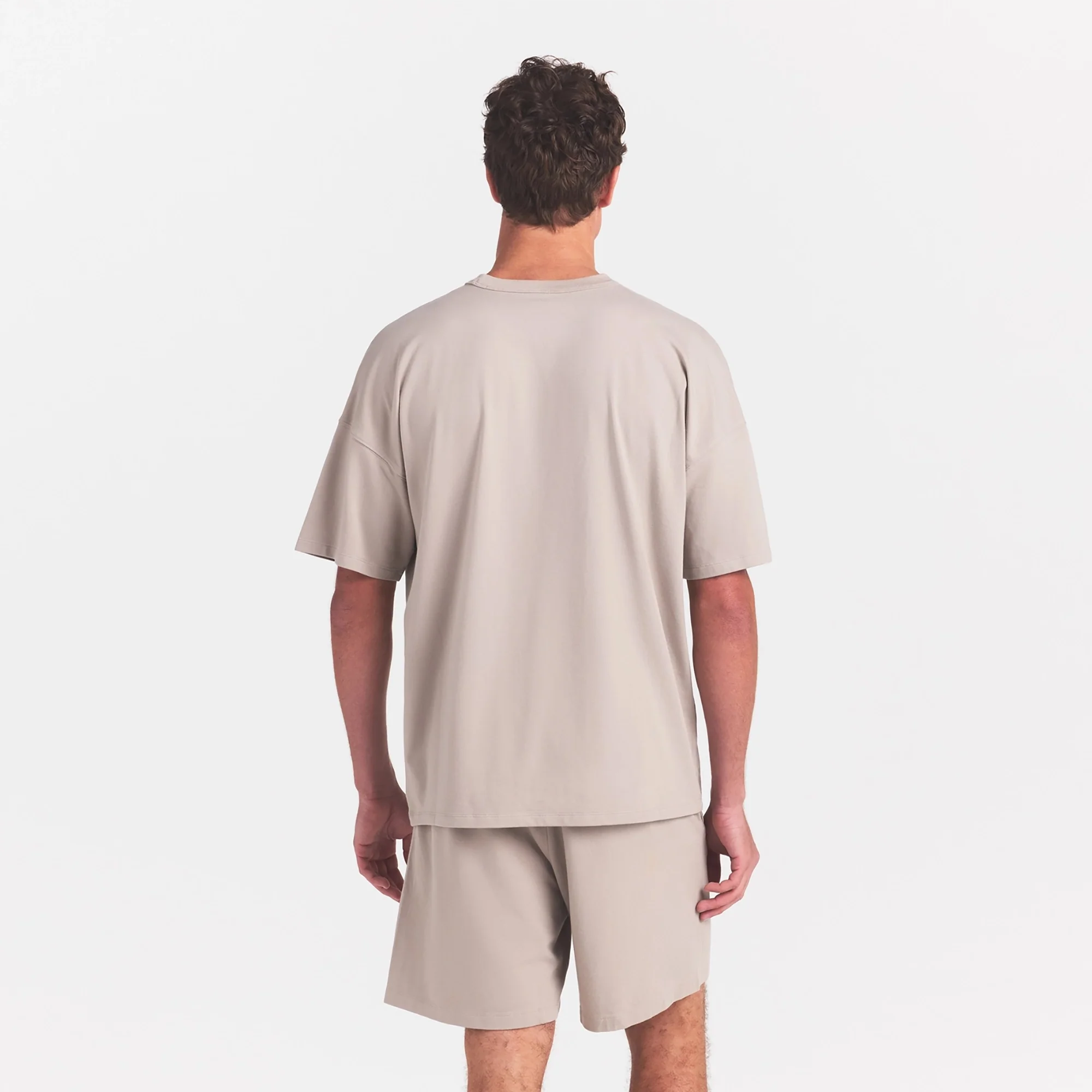 JERSEY LOUNGE MENS OVERSIZED T-SHIRT | LINEN