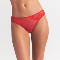 ULTRA FINE LACE PEEK-A-BOO BIKINI | RUBY