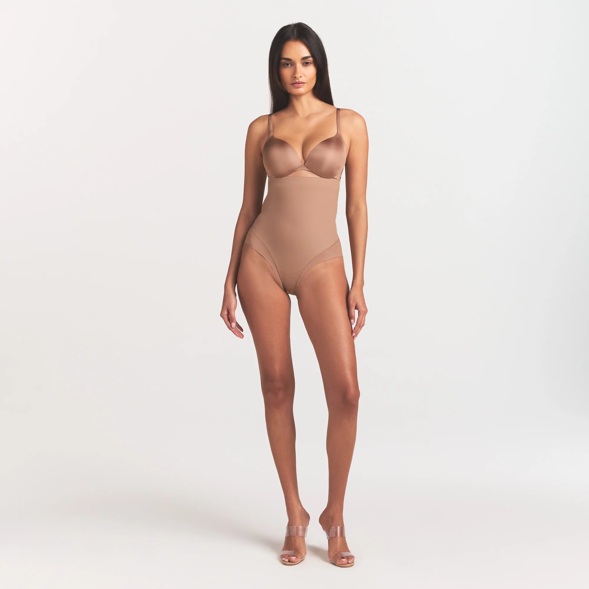 POWER MESH SHAPEWEAR CORE SCULPT HIGH-WAISTED BRIEF | SIENNA