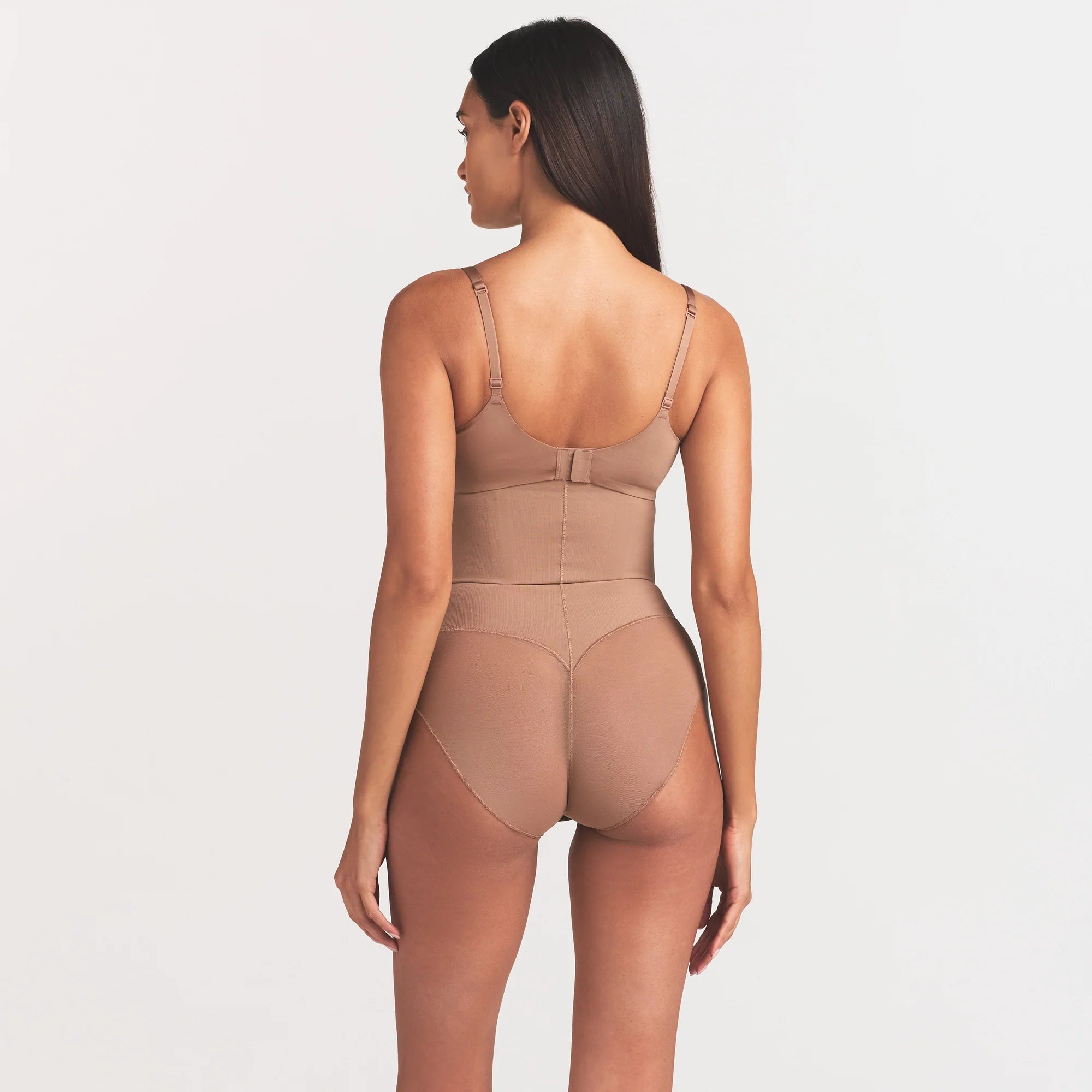 POWER MESH SHAPEWEAR CORE SCULPT HIGH-WAISTED BRIEF | SIENNA