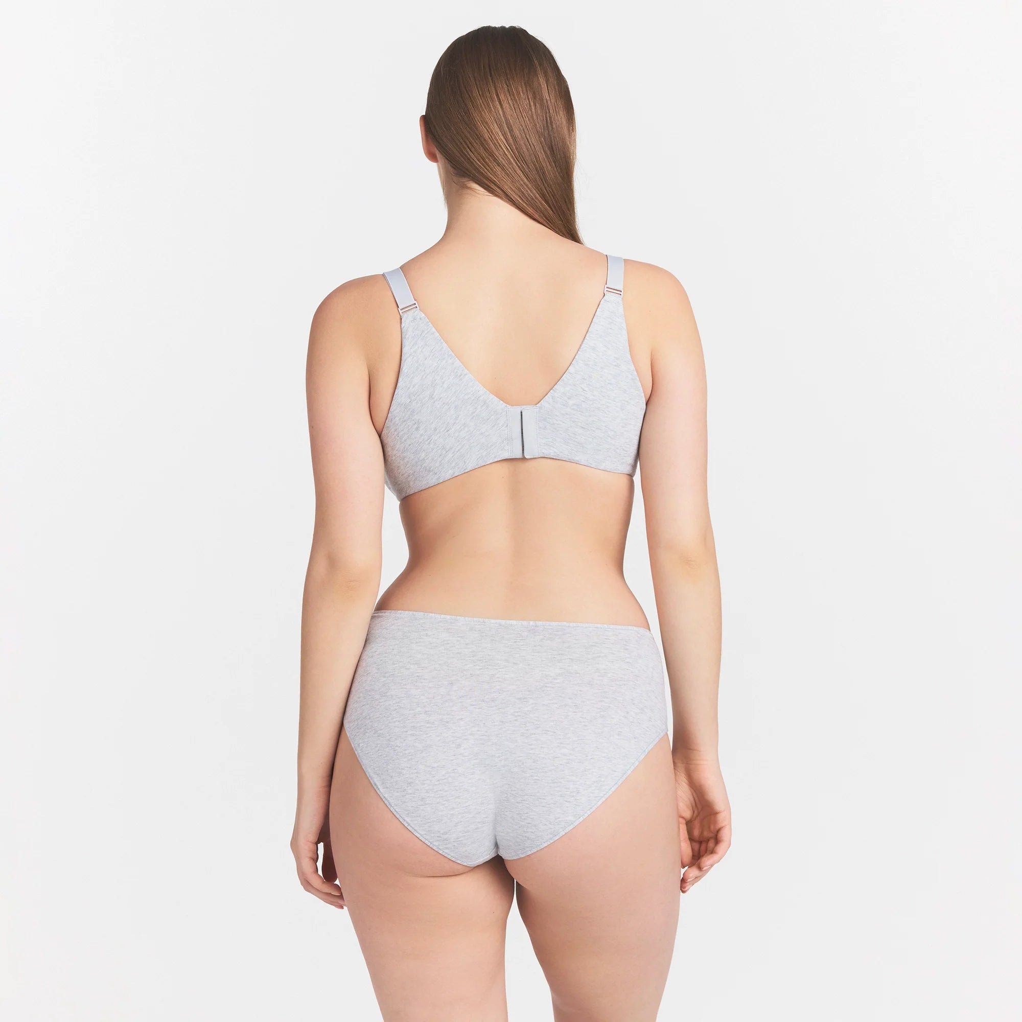 EVERYDAY COTTON BRIEF | LIGHT HEATHER GREY