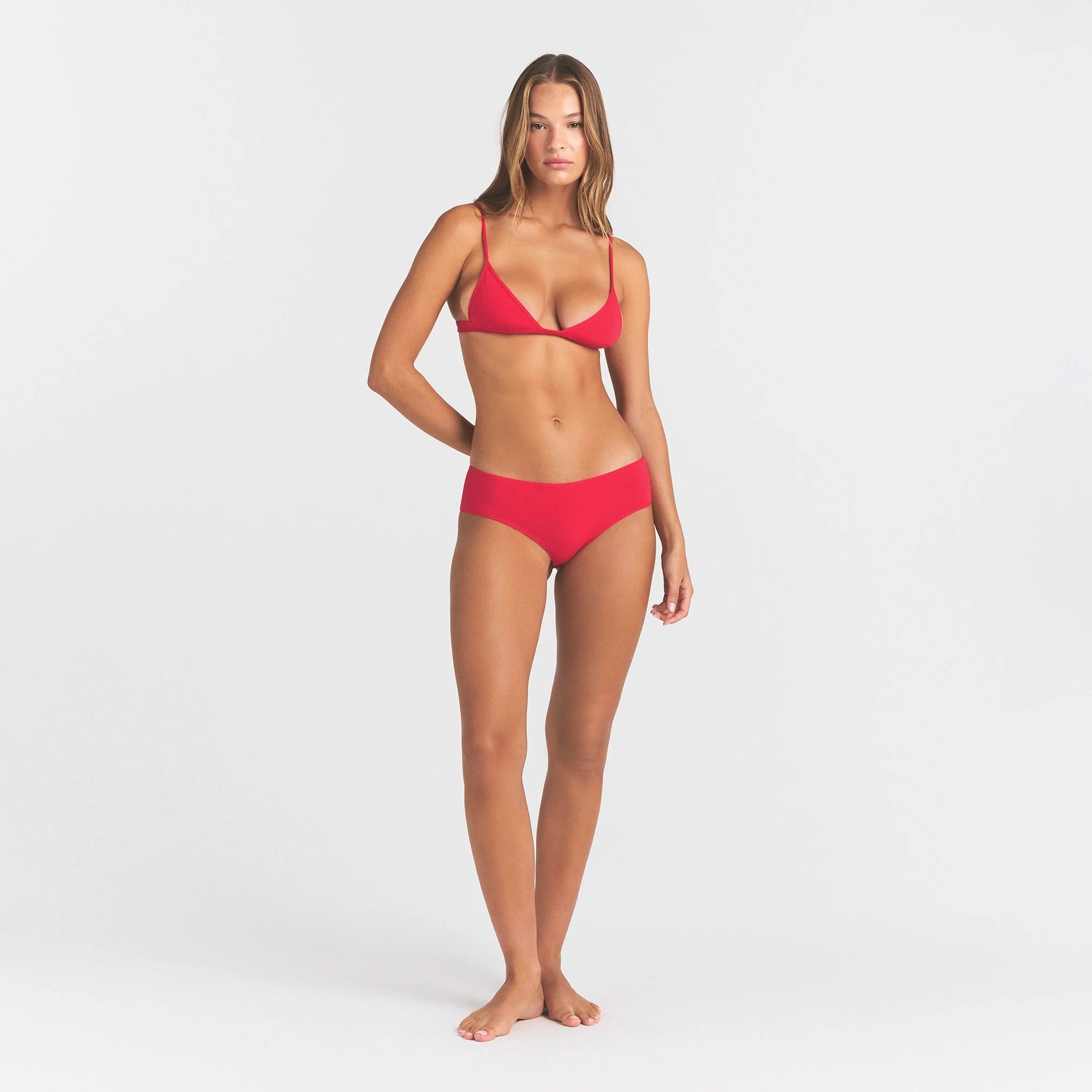 EVERYDAY COTTON HIPSTER | CARMINE