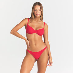 EVERYDAY COTTON THONG | CARMINE